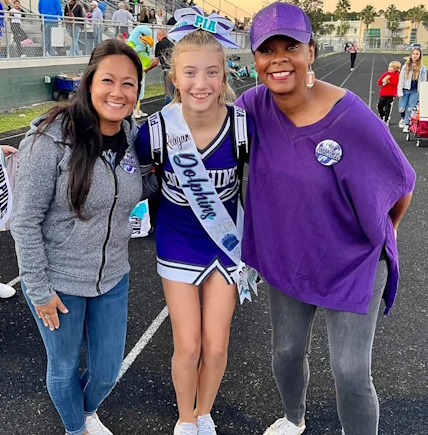 Coach Tiffany + Cheerleader